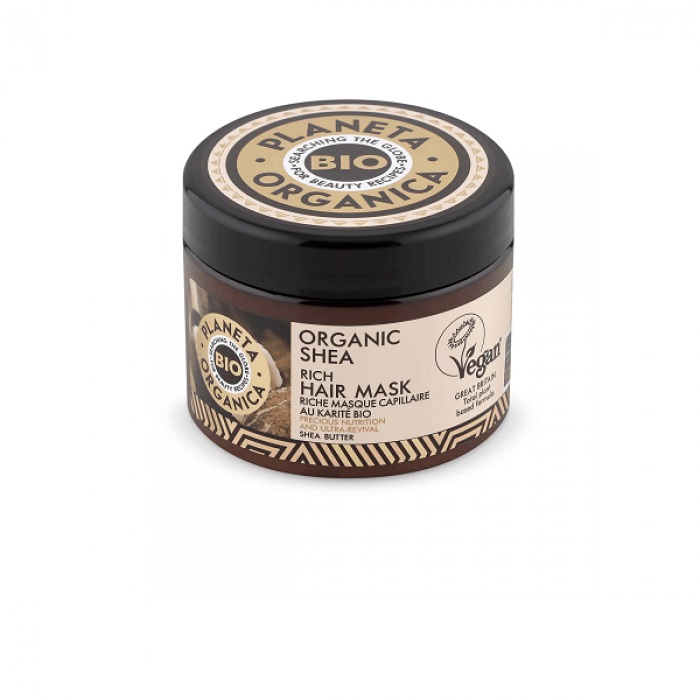 Маска для волос с маслом ши Planeta Organica блог фото Маска для волос с маслом ши Planeta Organica блог изображение